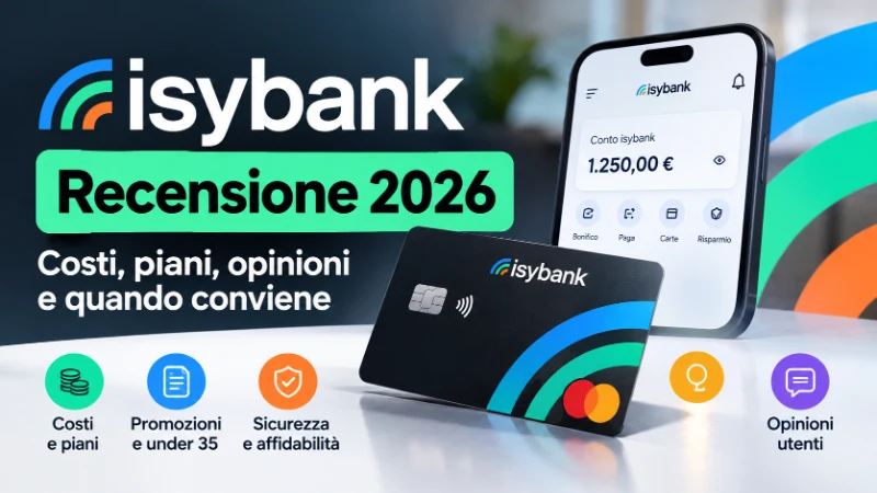 Isybank recensione 2026 costi piani e opinioni