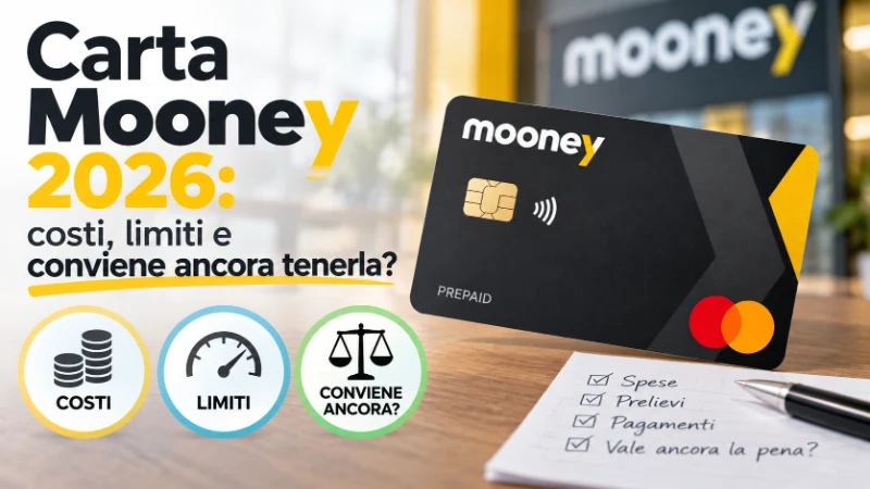 carta mooney 2026 costi limiti conviene